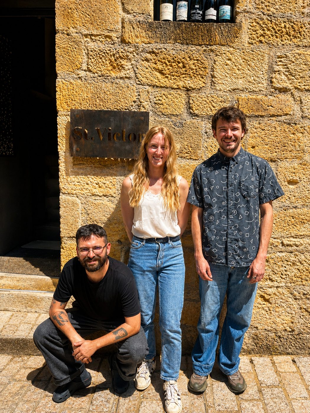 Portret van Julien, Clara & Paul